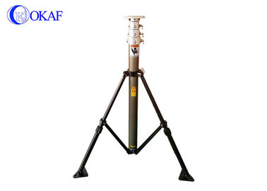 30kg dirigen la rotación mínima telescópica del palo de la cámara de la carga/del palo 6r/del trípode con la cerradura