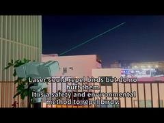 El laser rayo el pájaro que los sistemas disuasivos disuaden la cámara del laser PTZ de los pájaros