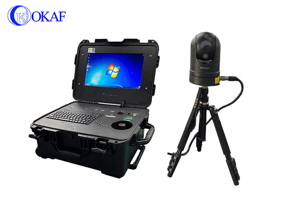 Sistema de análisis video inteligente rápido de la caja de control de la cámara del despliegue 4G PTZ del AI
