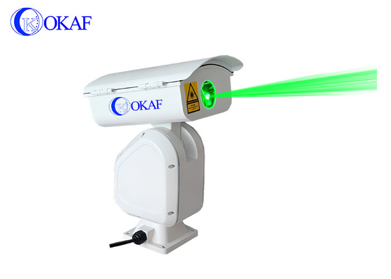 El laser rayo el pájaro que los sistemas disuasivos disuaden la cámara del laser PTZ de los pájaros