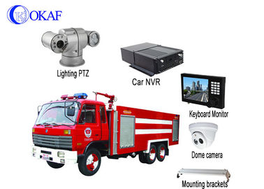 cámara inalámbrica del vehículo PTZ de 4G HD, megapíxeles de seguimiento autos de la cámara IP 2,1 de PTZ