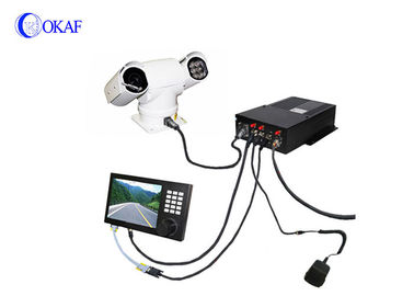 Police Car Roof Mount IP PTZ Camera Vehicle Mounted 2.0MP 20x Optical Zoom